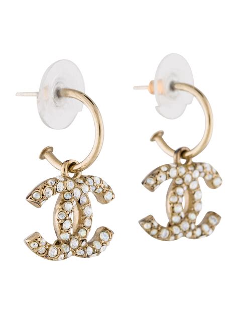 chanel earrings outlet|chanel earrings the real.